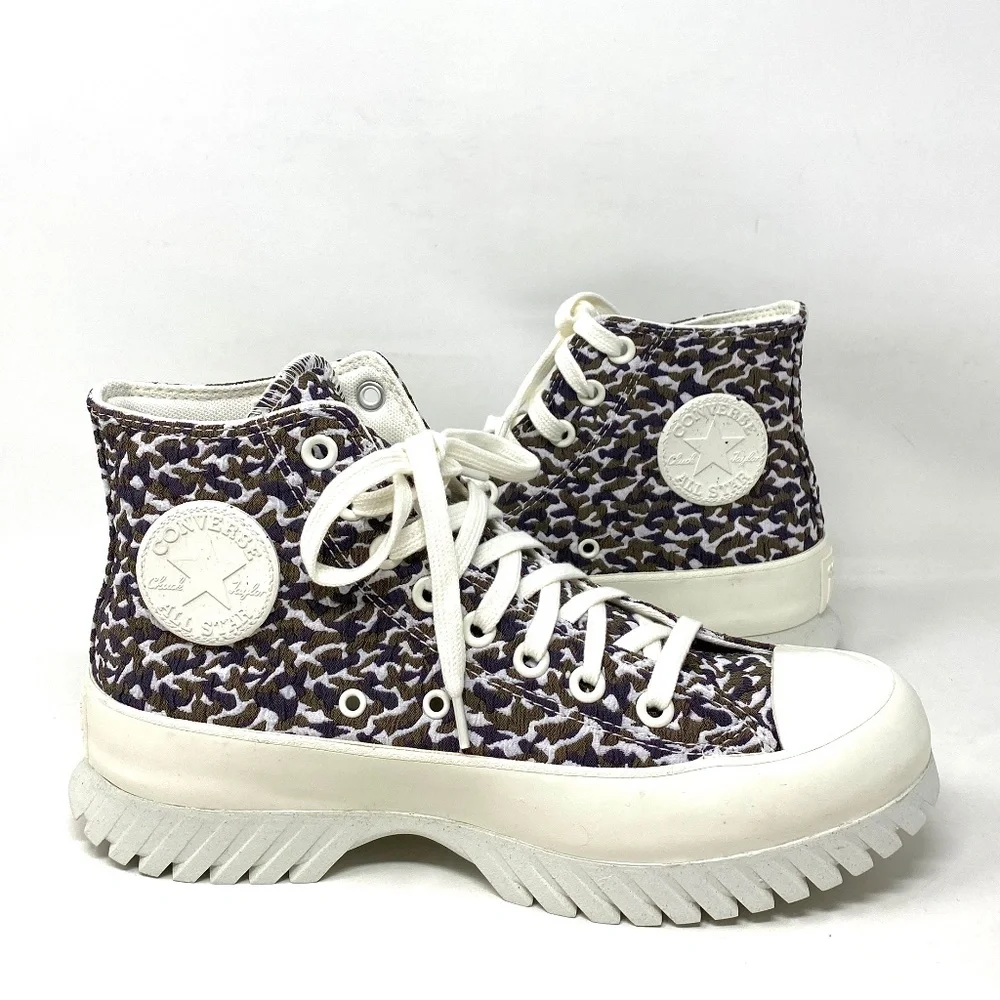 Converse CTAS Lugged 2.0 Platform High Top Women's Canvas Size Sneakers A00877C - Picture 2 of 9